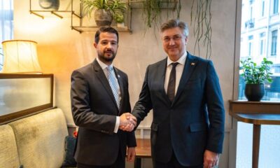 Jakov Milatović i Andrej Plenković