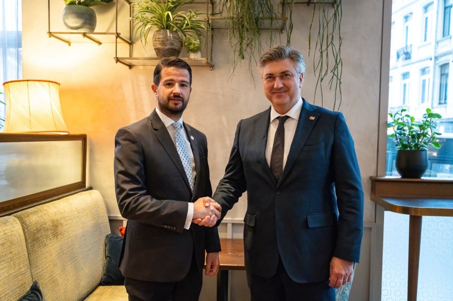 Jakov Milatović i Andrej Plenković